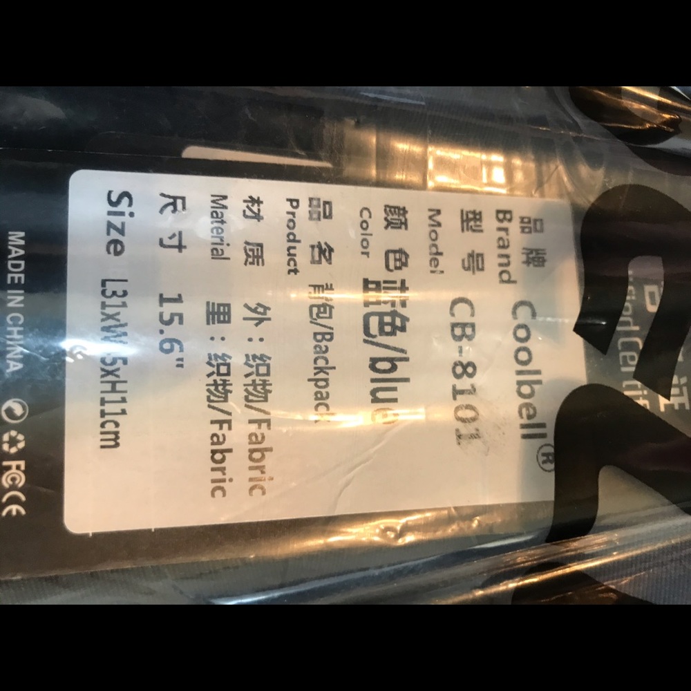 Cool bell Antitheft USB Port Back pack - Picture 7 of 10